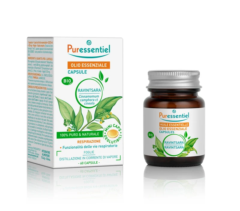 Puressentiel Olio Essenziale Revintsara Bio 60 Capsule