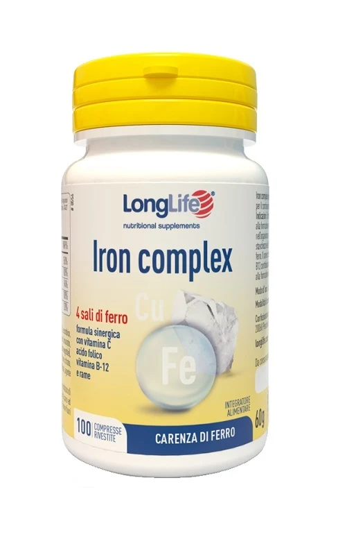 Longlife iron complex 100 compresse rivestite