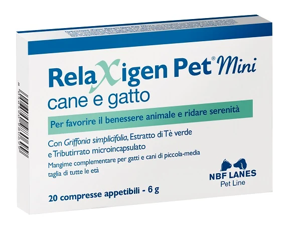 Relaxigen pet mini blister 20 compresse