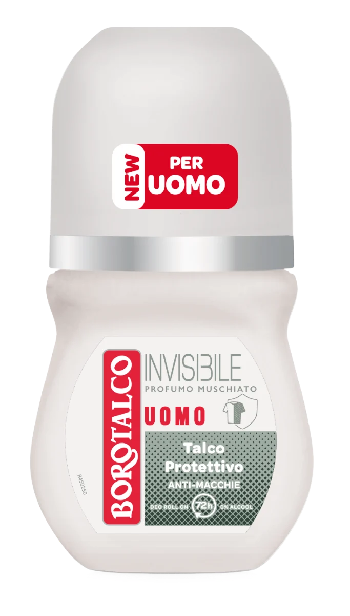 Borotalco Deodorante Uomo Roll-On Invisibile 50ml