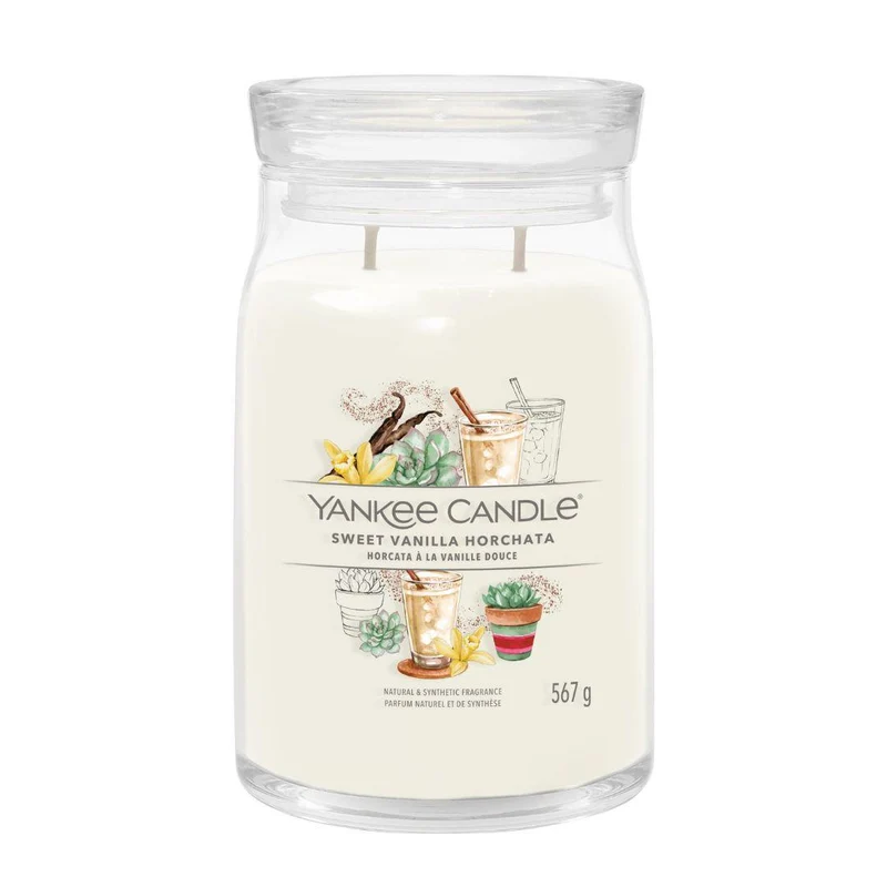 Jar Candles Signature Sweet Vanilla Horchata