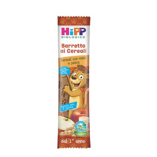 HIPP BIO BARRETTA AI CEREALI CON MELA/PESCA 20 G