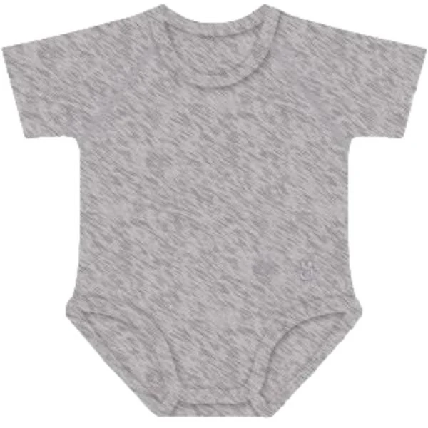J Bimbi Body 0-36M Caldo Cotone Melange Grigio