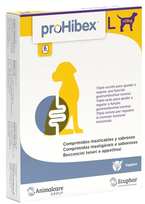 Prohibex Mangime Complementare per Cani L 6 Bocconcini