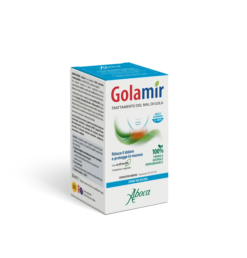 Aboca Golamir Spray No Alcool 30ml