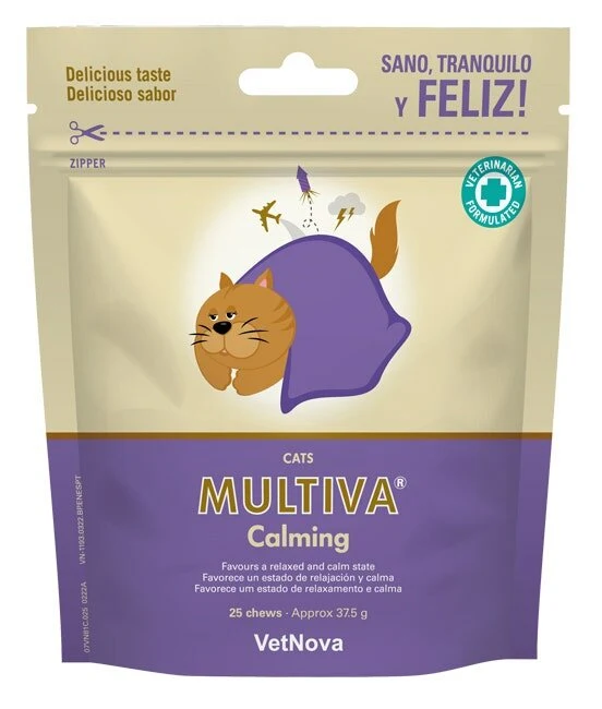 MULTIVA CALMING CAT 25CHEWS