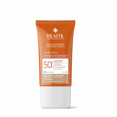 RILASTIL SUN SPF50+ VELVET TOUCH COLOR 50 ML