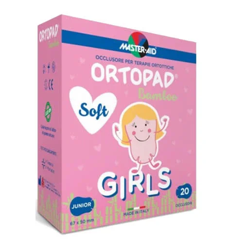 CEROTTO OCULARE PER ORTOTTICA ORTOPAD SOFT GIRLS M 20 PEZZI