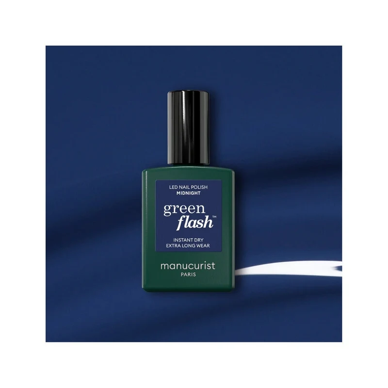 Manucurist Green Flash Smalto Semipermanente Midnight 15ml