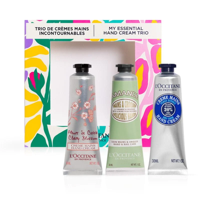 L'Occitane Cofanetto Trio Creme Mani 3x30ml