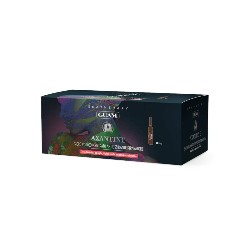 Guam Axantine Siero Viso Concentrato Antiossidante Riparatore 8 Flaconcini Da 2ml