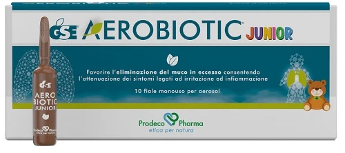 Gse aerobiotic junior 10 fiale da 5 ml