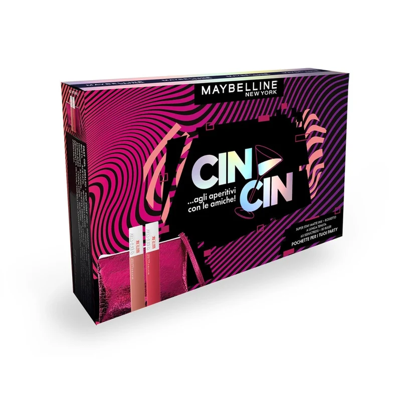 Maybelline New York Coffret Labbra Matte Ink 65 Seductress + 80 Ruler