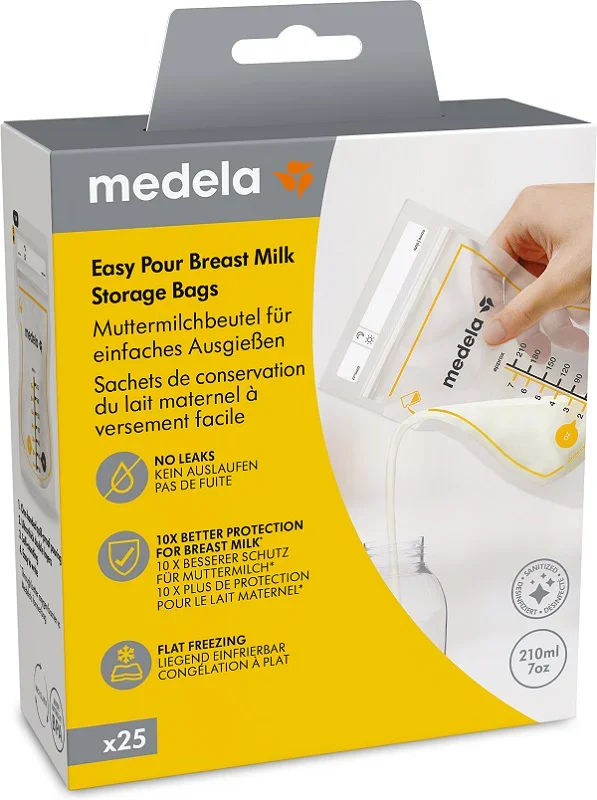 EASY POUR SACCA CONSERVAZIONE LATTE MATERNO 25 PEZZI