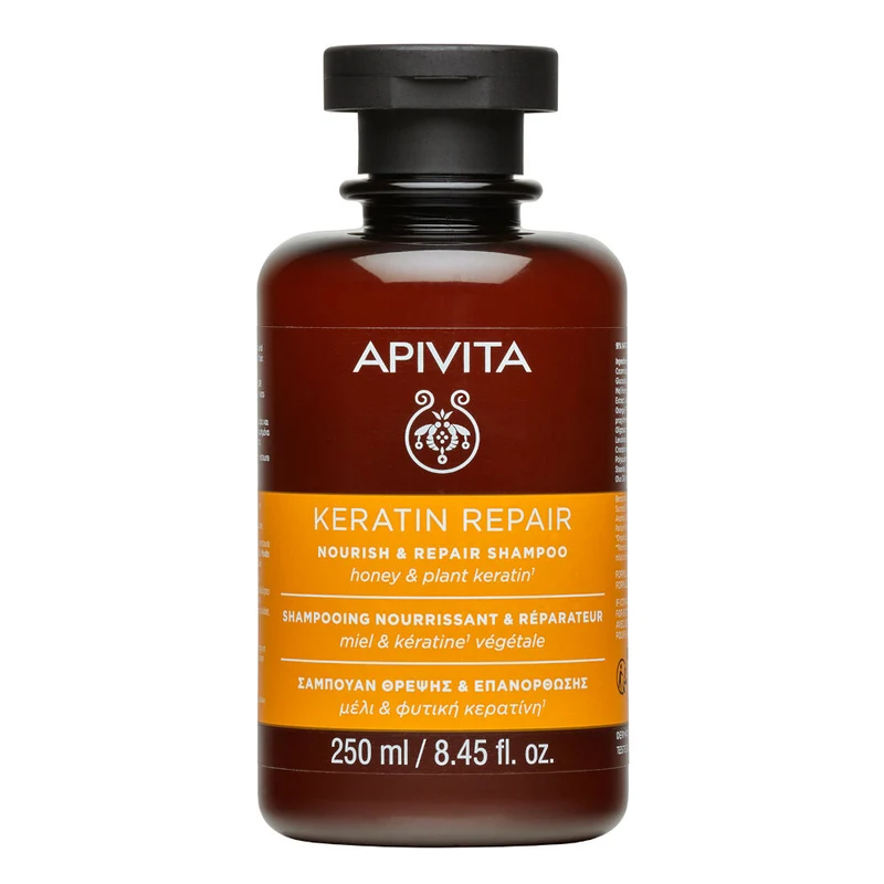 Apivita Keratin Repair Shampoo Nutriente Riparatore 250ml