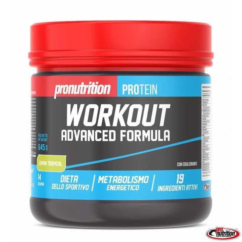 Pronutrition WorkOut Gusto Lemon Tropical 645g