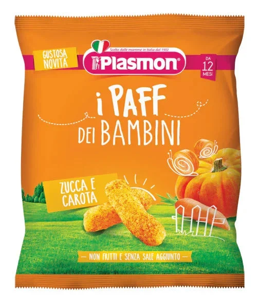 PLASMON DRY SNACK PAFF ZUCCA CAROTE 15 G