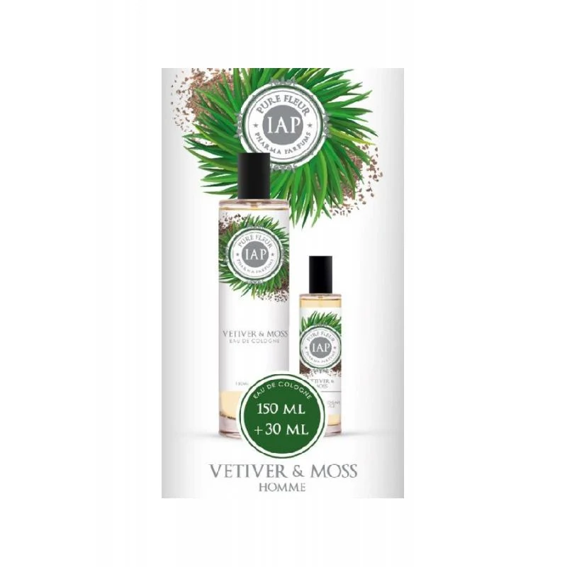 Iap Pharma Cofanetto Duplo Vetiver & Moss Eau de Cologne 150ml + 30ml