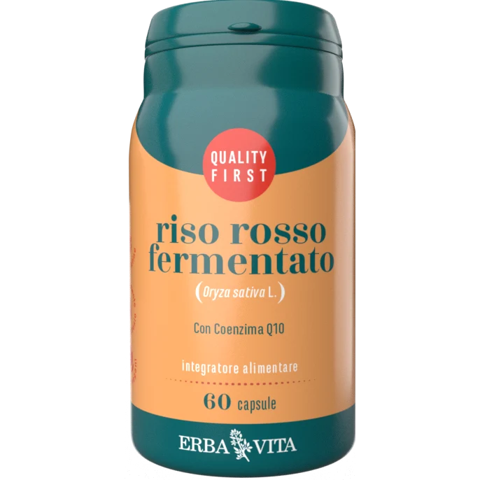 Erba Vita Riso Rosso Fermentato 60 Capsule