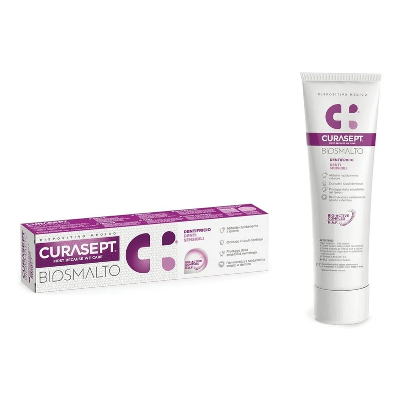 Curasept Biosmalto dentifricio sensibile 75ml