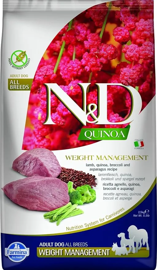 N&d Quinoa Canine Weight Management Quinoa Adult All Breeds 2,5 kg