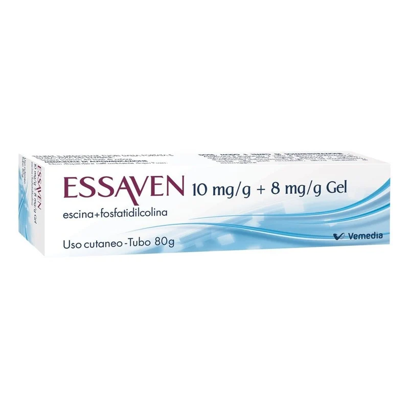 Essaven 10mg/g + 8mg/g gel 80g