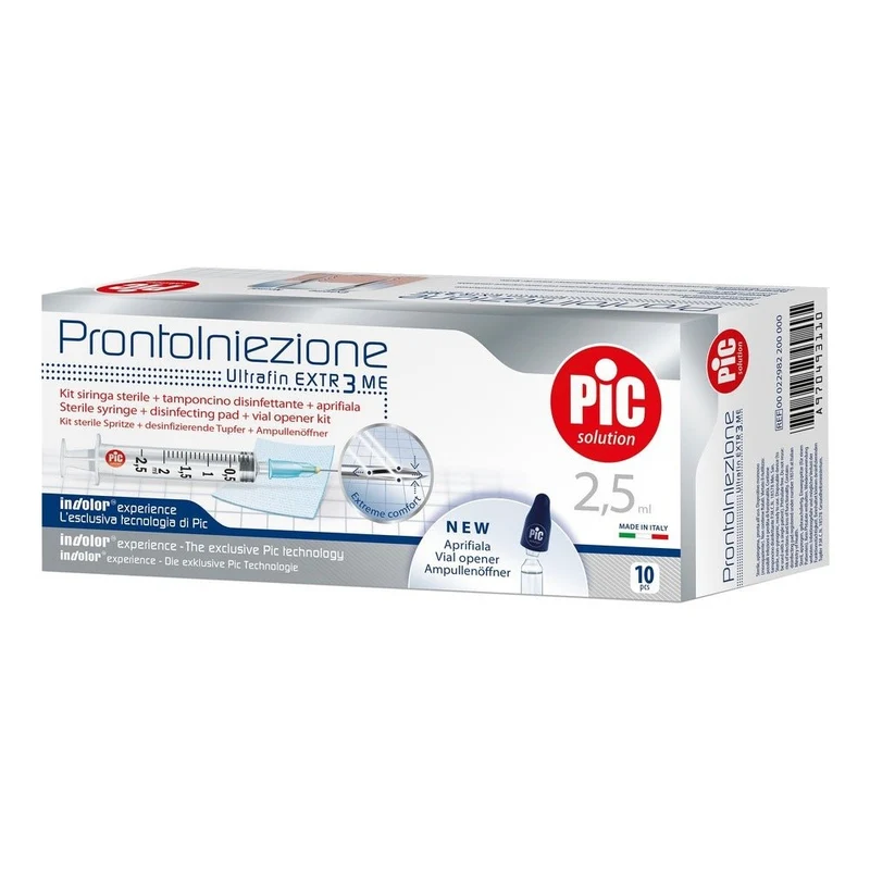 Siringa Pic pronta G23x1 1/4 2,5ml