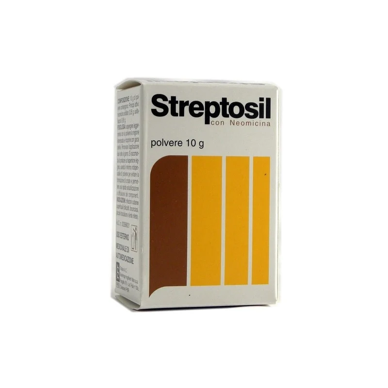 Streptosil con neomicina 99,5% + 0,5% polvere cutanea 10g