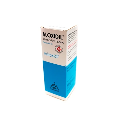 Aloxidil Soluzione Cutanea 20mg/ml 60ml, Trattamento sintomatico dell'alopecia