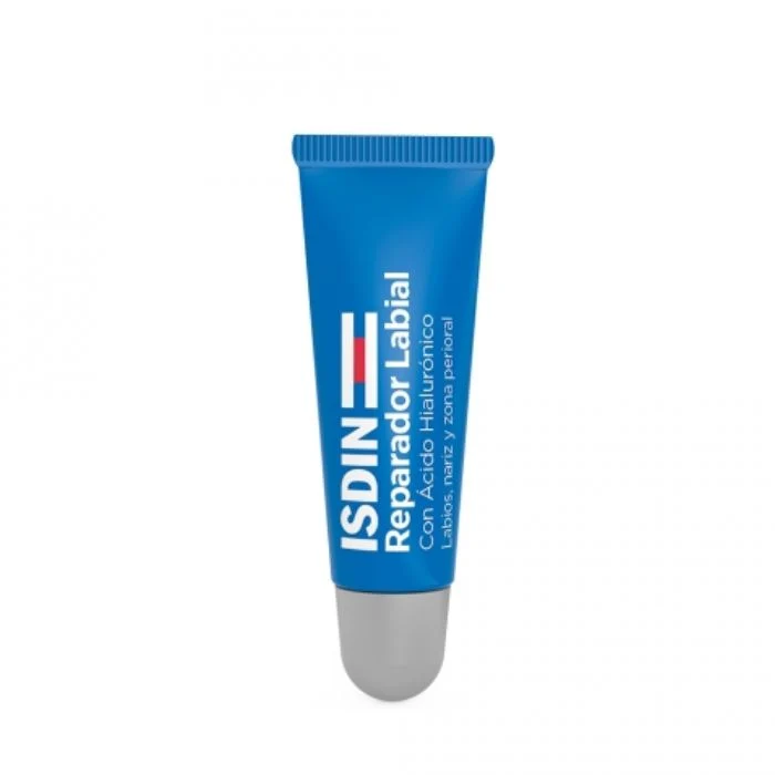 Isdin Reparador Labial Fluido, balsamo labbra con acido ialuronico