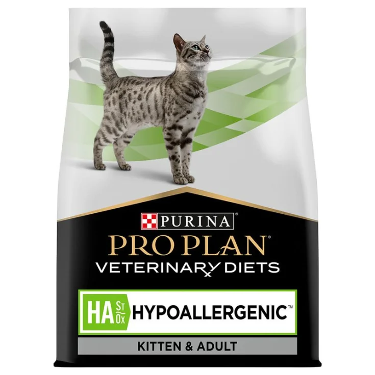 Purina Pro Plan Veterinary Diets Feline HA Hypoallergenic Crocchette per Gatti 325 g