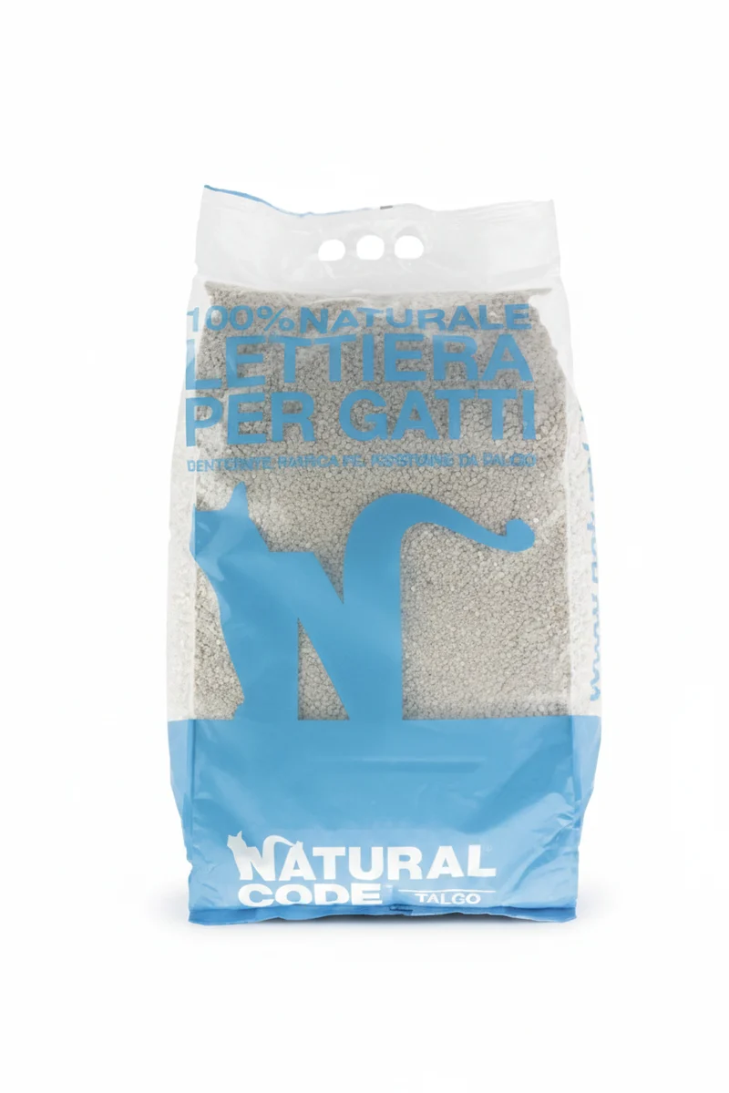 Natural Code Lettiera Bentonite Agglomerante Talco 10 L