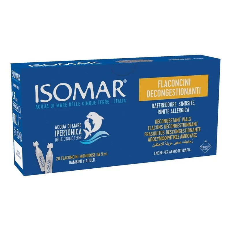 Isomar flaconcini decongestionanti 20x5ml