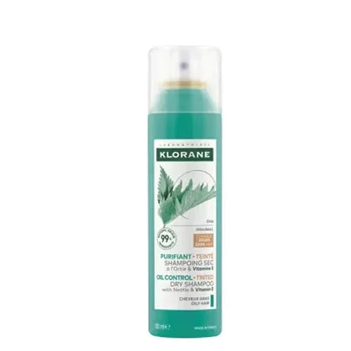 Klorane shampoo secco ortica capelli scuri 150 ml