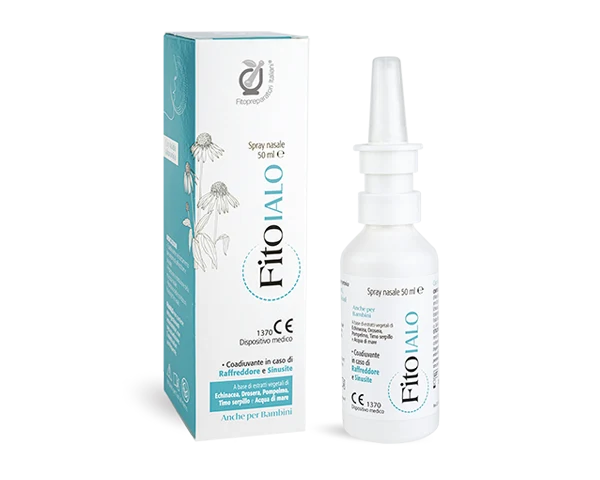 Fitoialo Spray Nasale 50ml Per Naso Chiuso, Fitopreparatori Italiani