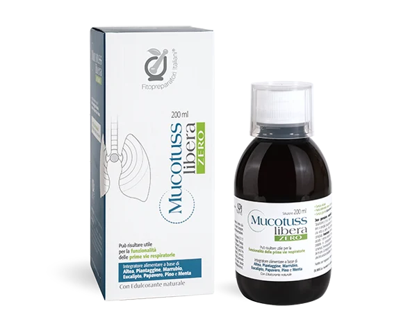 Mucotuss Libera Zero 200ml, Fitopreparatori Italiani