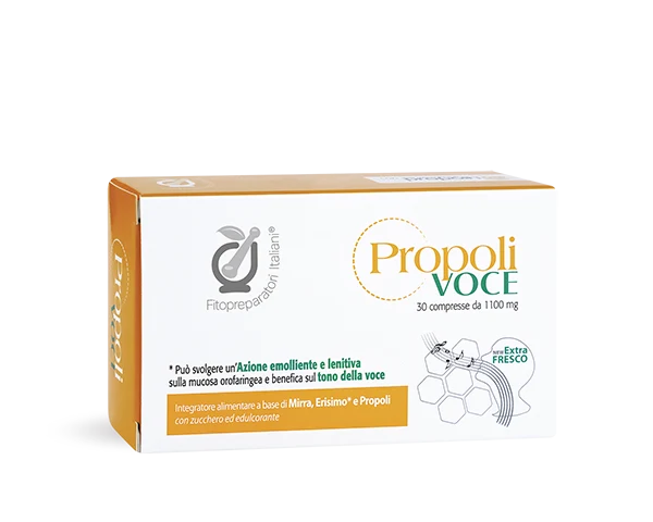 Propoli Voce 30 compresse, Fitopreparatori Italiani