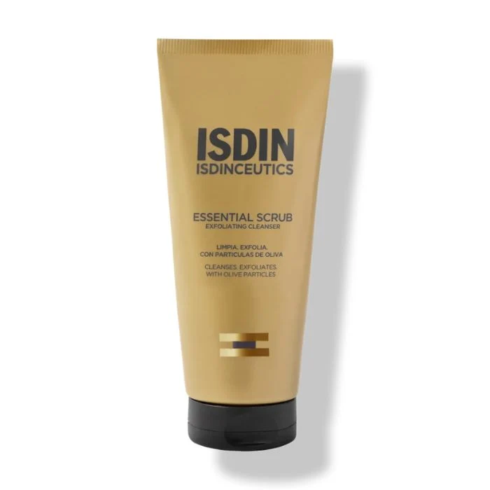 Isdin Isdinceutics Essential Scrub, Gel Detergente Esfoliante, 100g