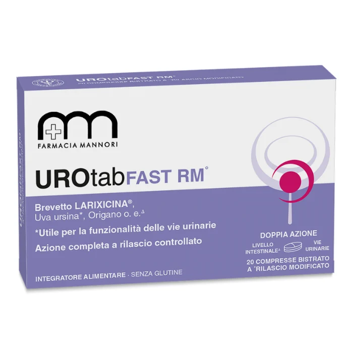 Urotabfast Rm 20 Compresse, Integratore per il benessere delle vie urinarie, Farmacisti Preparatori