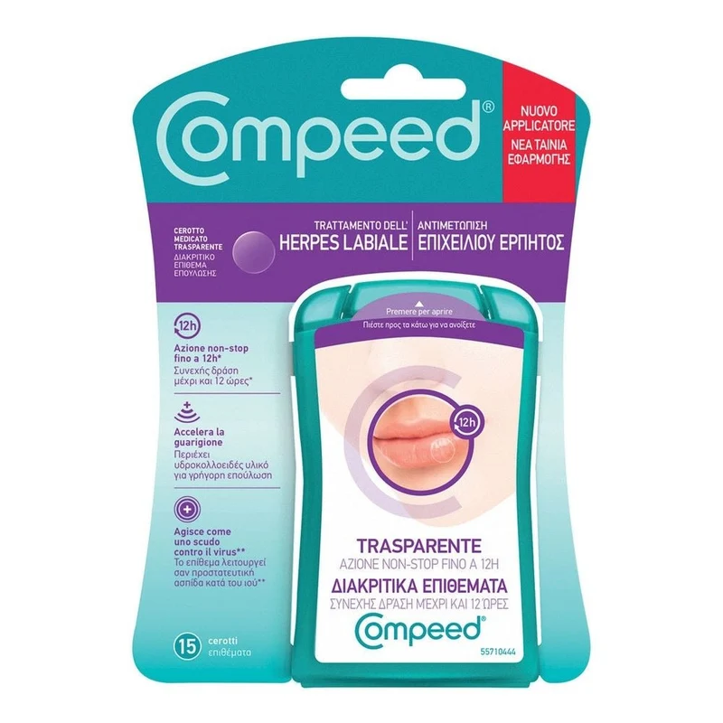 Compeed herpes labiale 15 pezzi