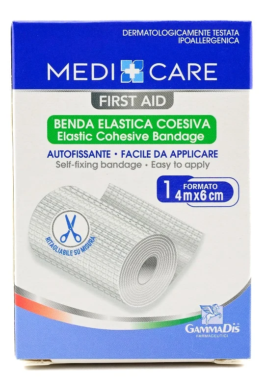 Benda Medicare Coesiva cm 6x4 m Medicare