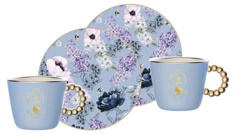 Bialetti Set 2 Cups E Saucers Bridgerton