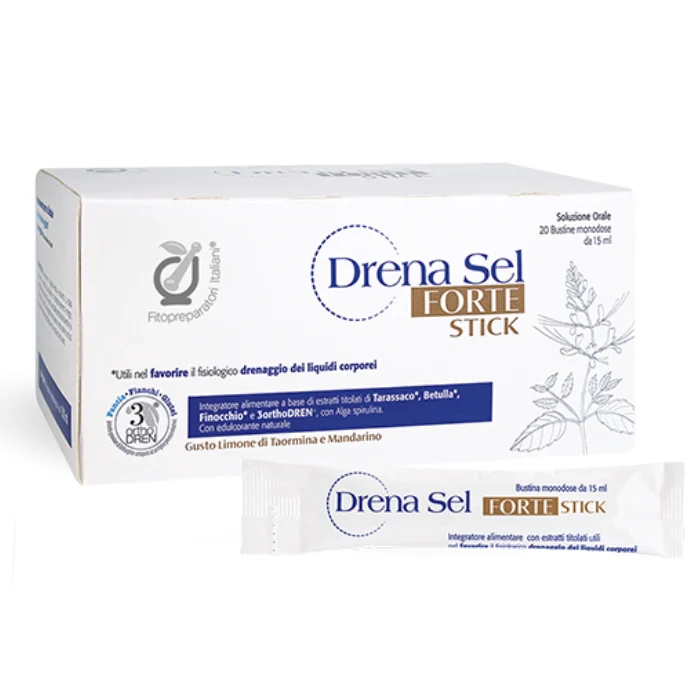 Drena Sel Forte 20 Stick Fitopreparatori Italiani