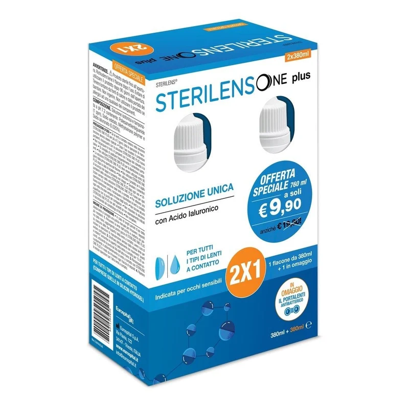 Sterilens One Plus 380ml bipacco