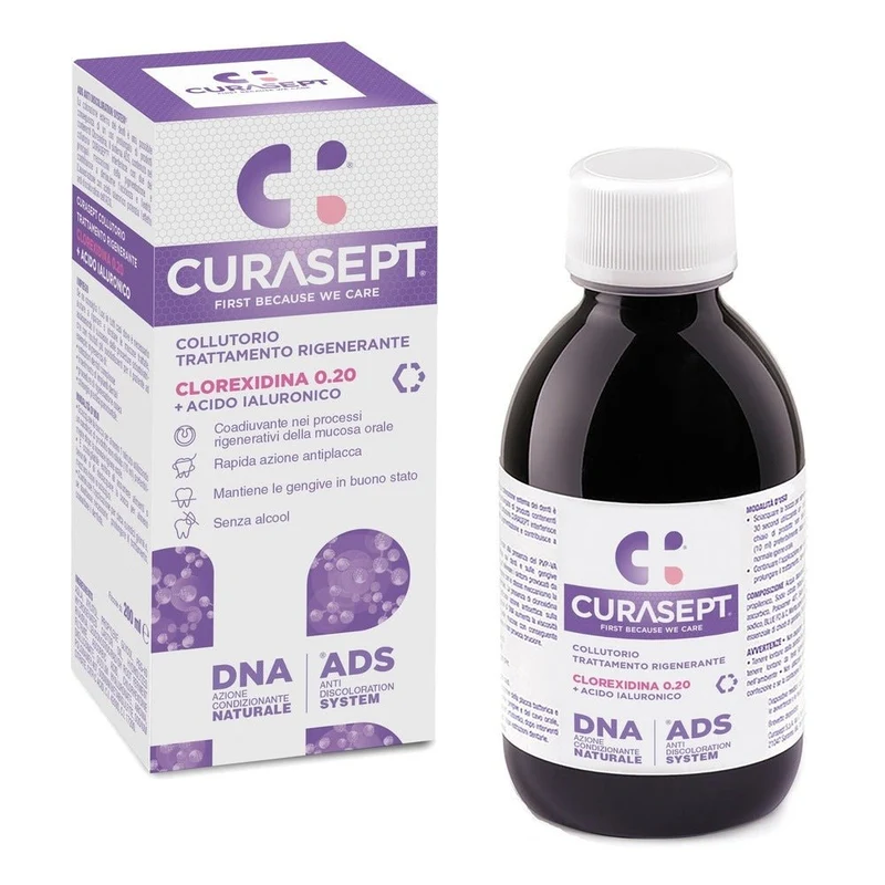 Curasept collutorio ADS DNA rigenerante 200ml