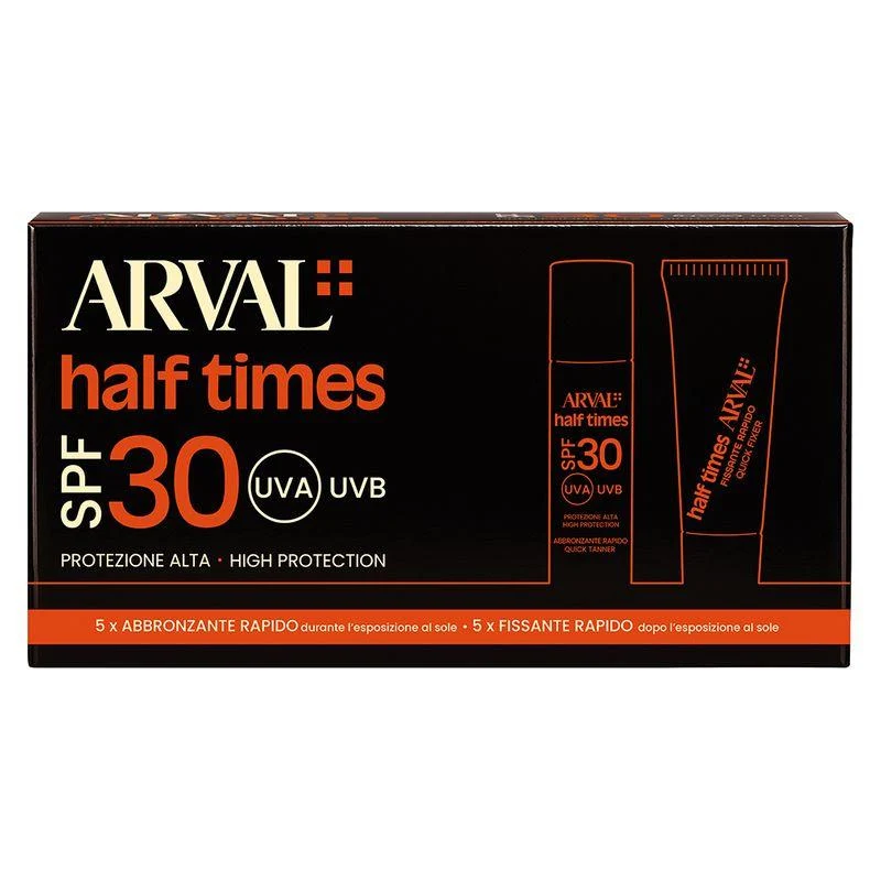 Half Times Abbronzante Rapido SPF30 + Fissante Rapido (5 + 5)