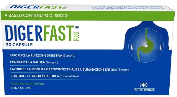 Digerfast plus 30 capsule