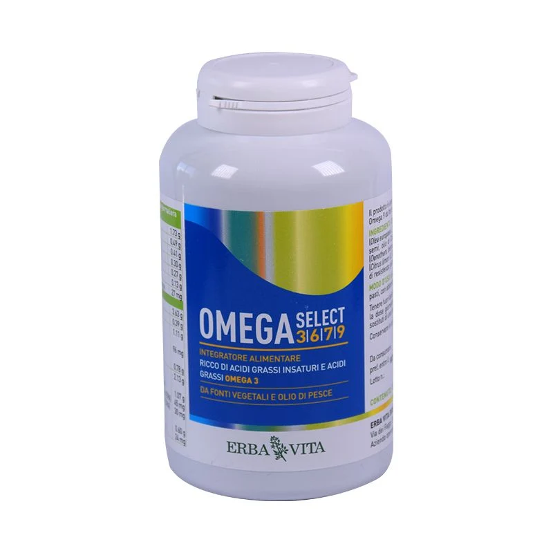 Erba Vita Omega Select 3 6 7 9 integratore alimentare 120 perle