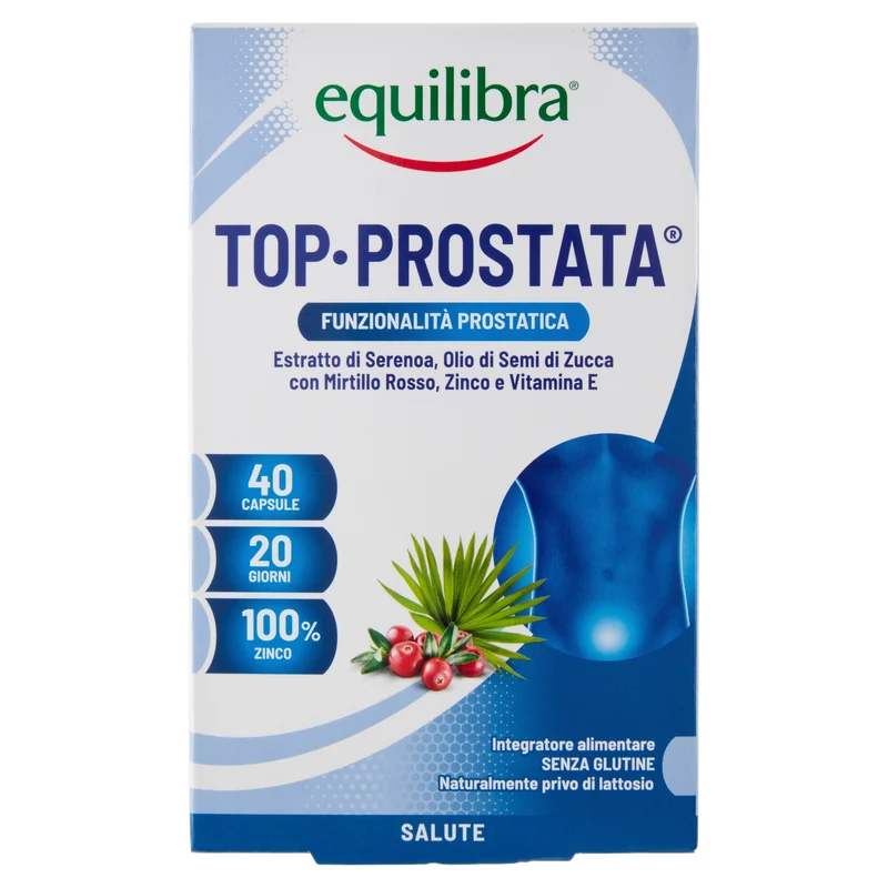 Equilibra Top Prostata integratore alimentare 40 perle