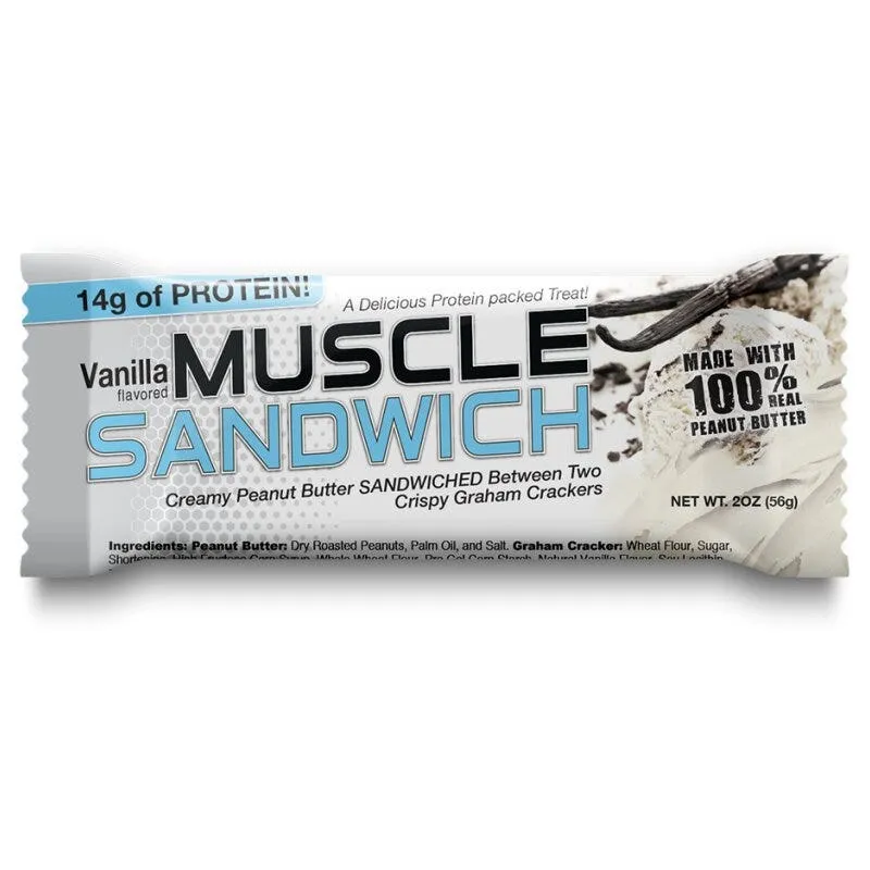 Muscle Sandwich Barretta 56g Gusto Vaniglia